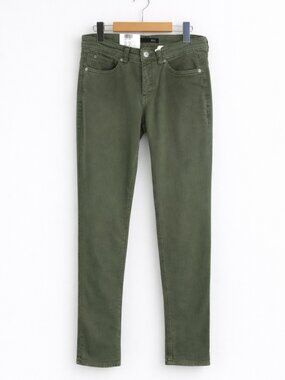 Premium Soft Stretch Tapered Olive Jeans • Mac Jog'n Pipe • NWT Size 36